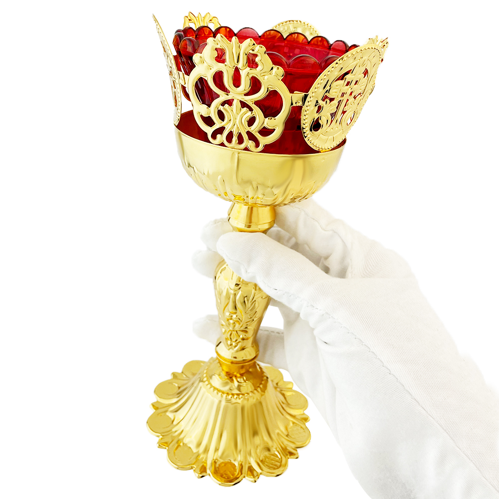 Lighting & Home Decor Studio Photos - Exquisite Hollow Lace Top Orthodox Vigil