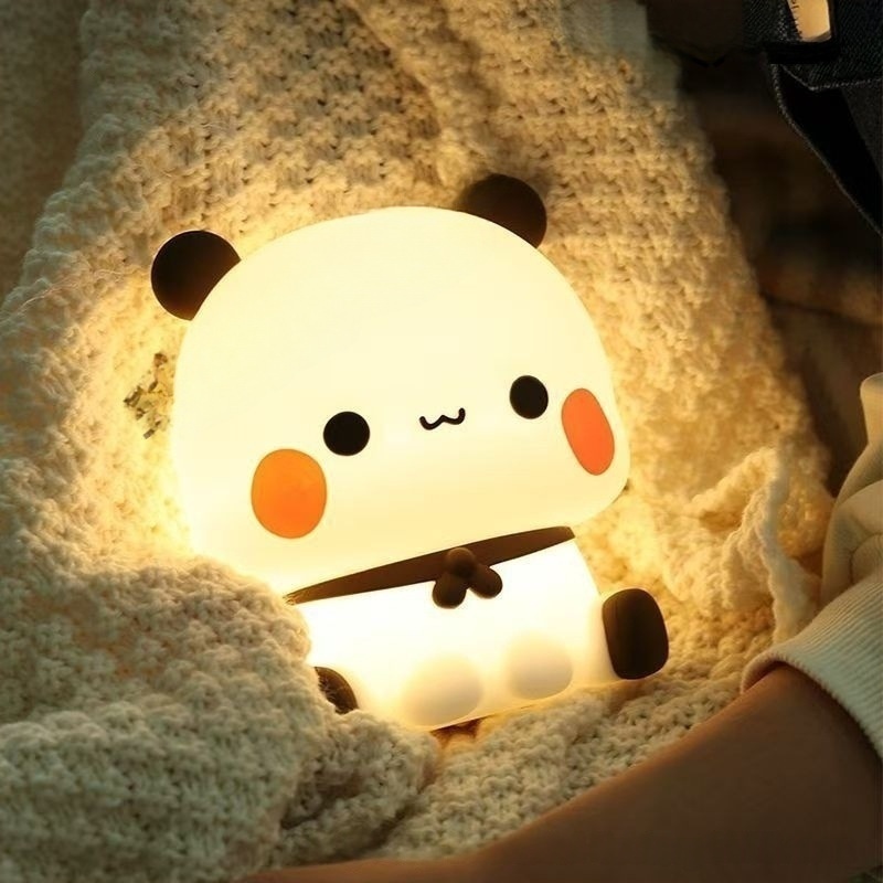 Lighting Decor For Diwali - Panda Led Night Light Lamp Cute