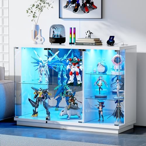 Lighting & Home Decor Studio Photos - Glass Display Cabinet with Lock &