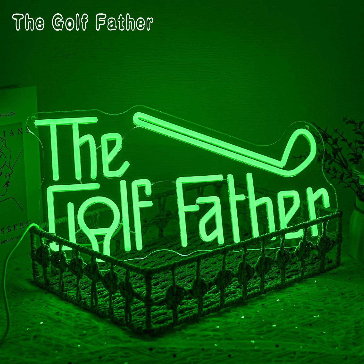The Golf Father Neon Sign USB  - Led Lighting Wall Decor review and price