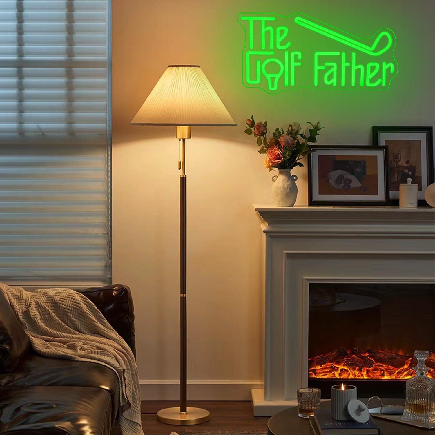 The Golf Father Neon Sign USB  - Led Lighting Wall Decor review and price