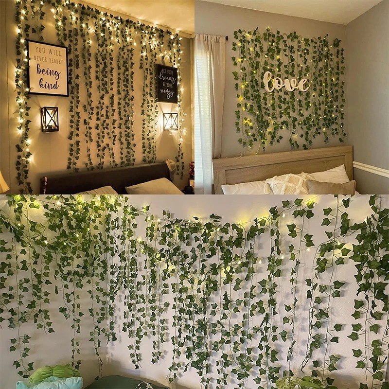 Green Ivy 210cm LED Light Stri - Lighting Decor For Diwali review and price