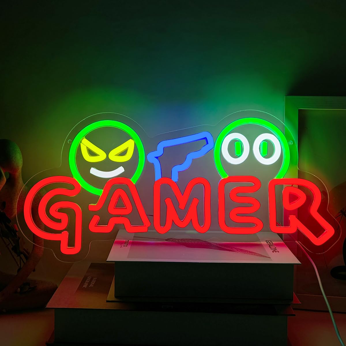Gamer Neon Sign LED Wall Light - Lighting Decoration For Wedding review and price
