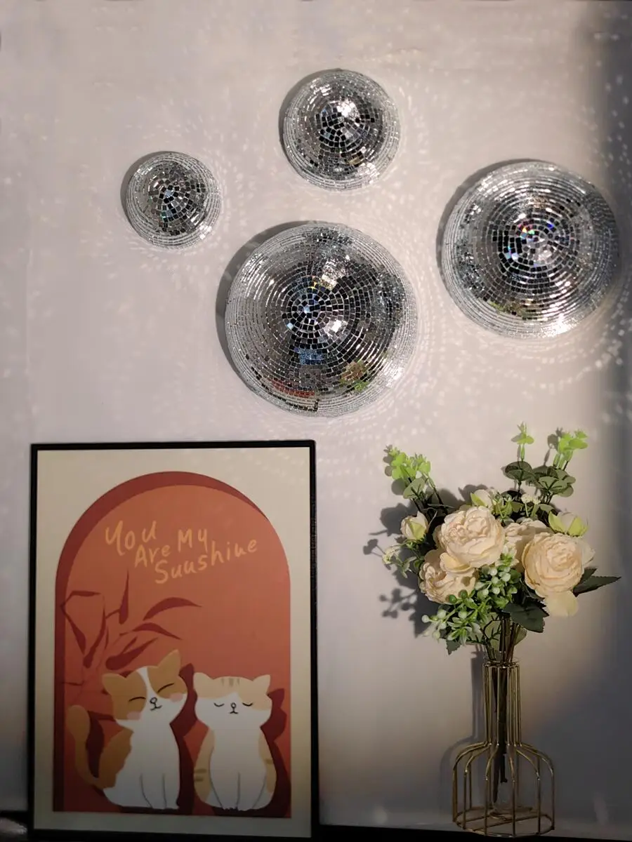 New Wall Disco Ball Mirrored D - Disco Ball Mirror review and price