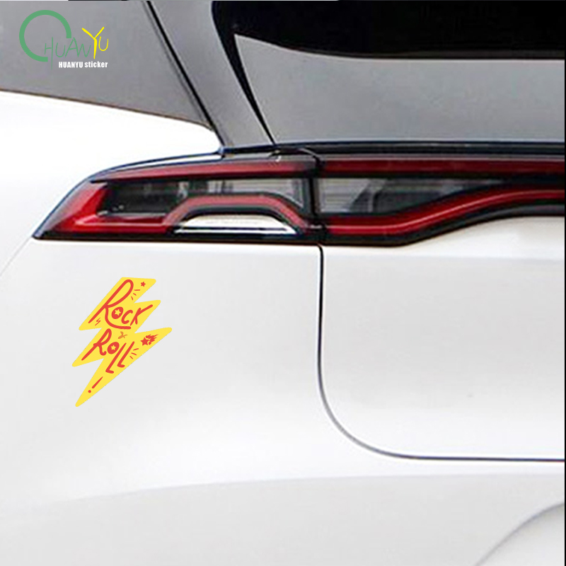 Rock Lightning Car Sticker Mus - Unique Lighting Decor review and price