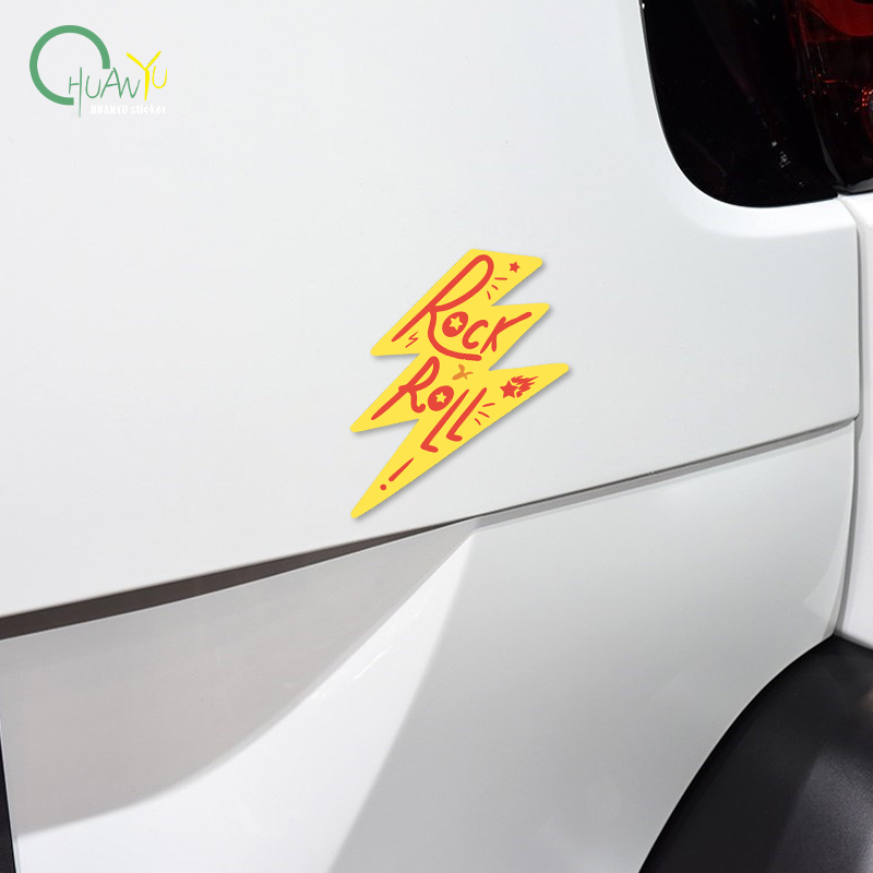 Rock Lightning Car Sticker Mus - Unique Lighting Decor review and price