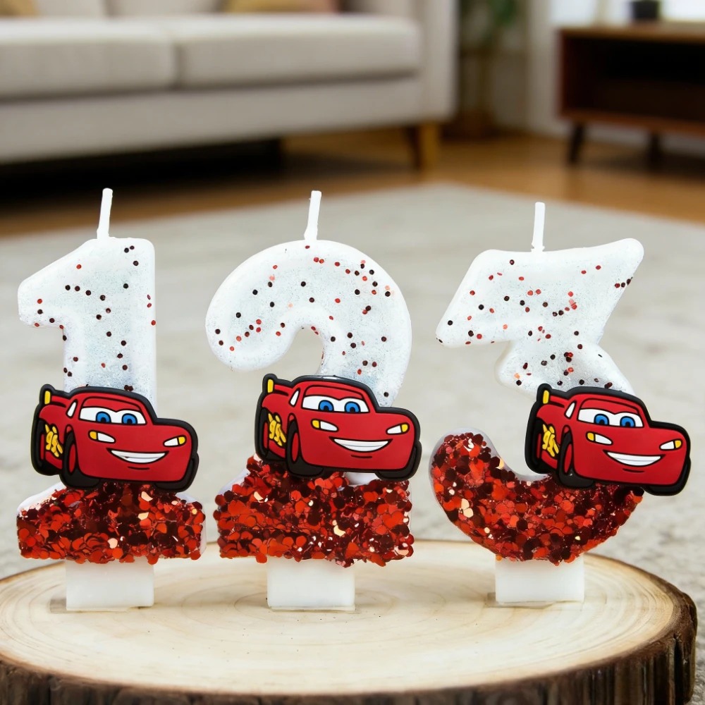 Digital Candle 0-9 Racing Stor - Lighting Mcqueen Decor review and price