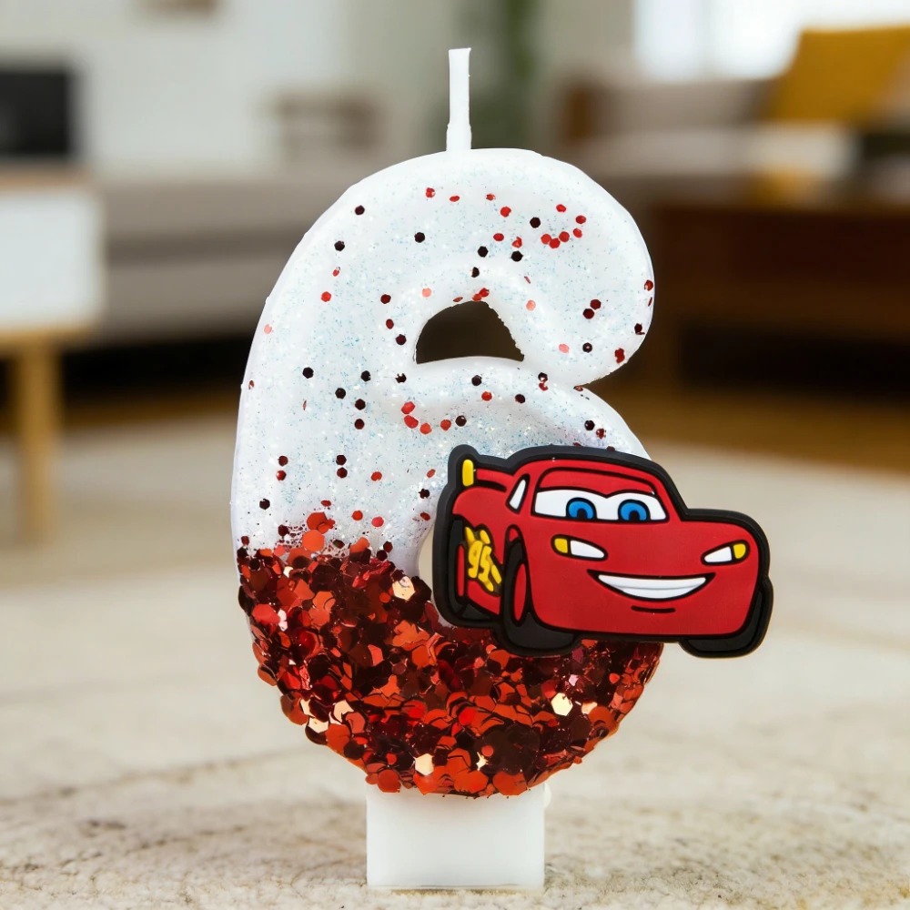 Digital Candle 0-9 Racing Stor - Lighting Mcqueen Decor review and price