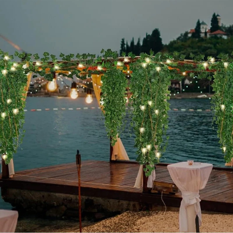 Green Ivy 210cm LED Light Stri - Lighting Decor For Diwali review and price