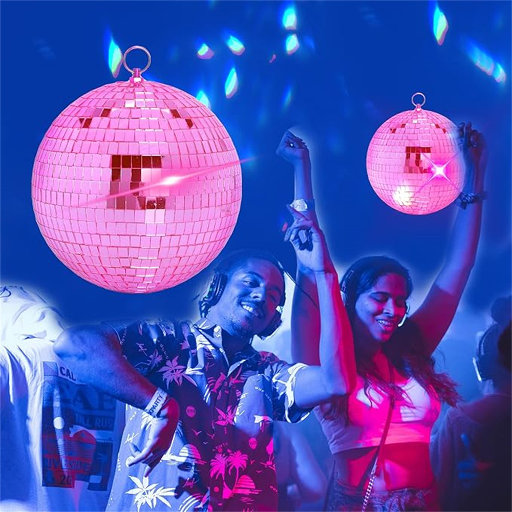 Pink Reflective Mirror Balls,  - Disco Ball Mirror review and price