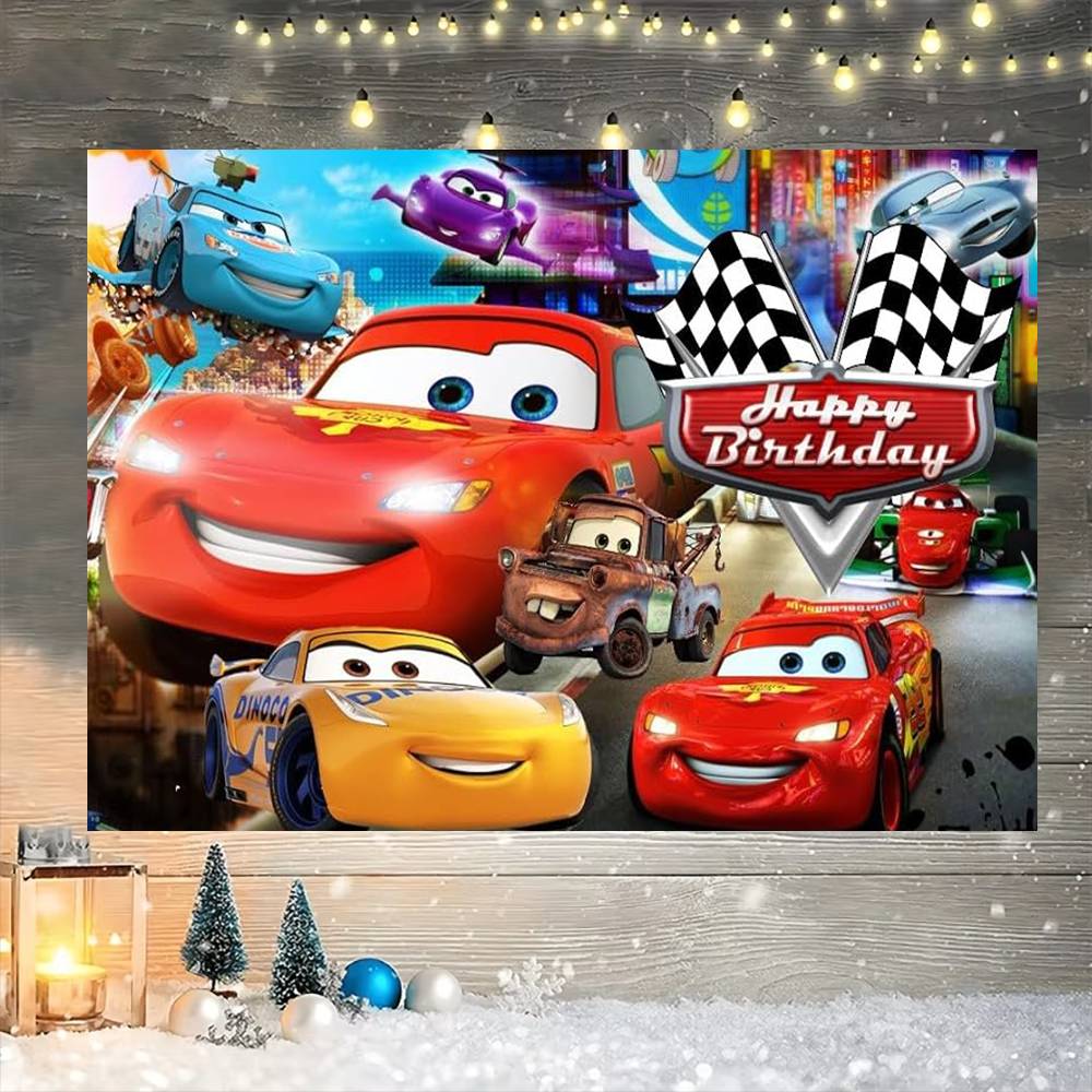 Movie Cars Party Decorations B - Lighting Mcqueen Decor review and price