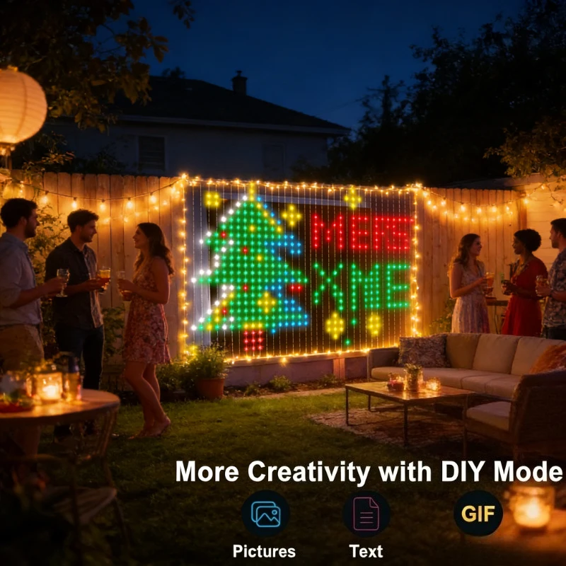 Smart 400LED Curtain Lights, M - Lighting Decoration For Wedding review and price