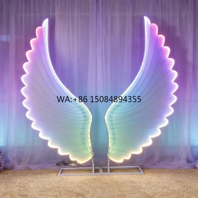 Glowing Angel Wings Light Prop - Lighting Decoration For Wedding review and price