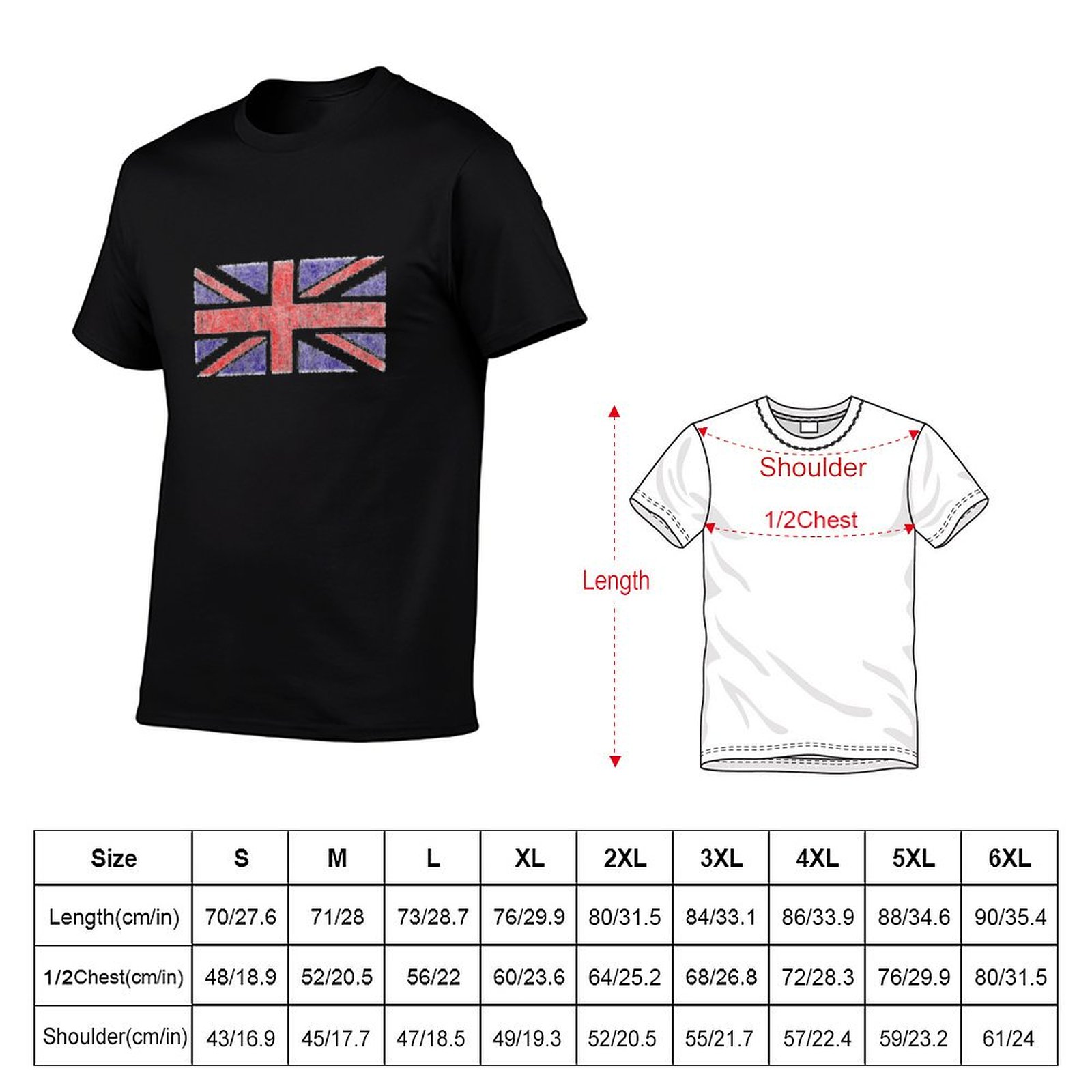 Vintage UK Union Jack Flag T-S - Union Lighting & Decor Affiliate Program Collabs review and price