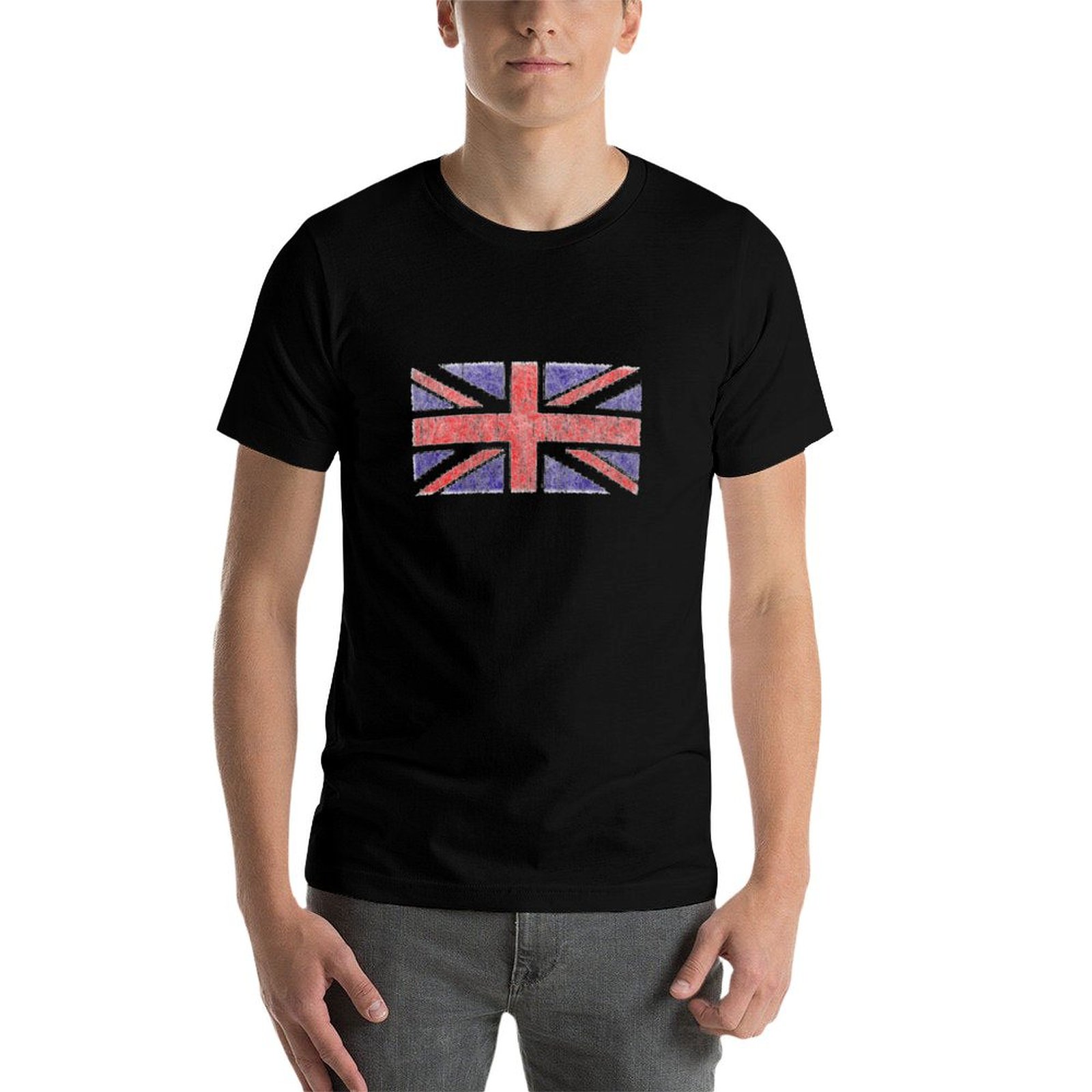 Vintage UK Union Jack Flag T-S - Union Lighting & Decor Affiliate Program Collabs review and price