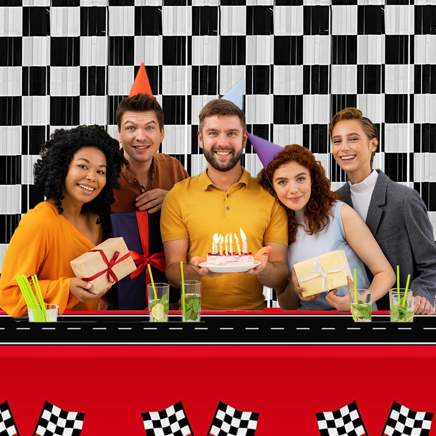 Racing Car Birthday Party Deco - Lighting Mcqueen Decor review and price