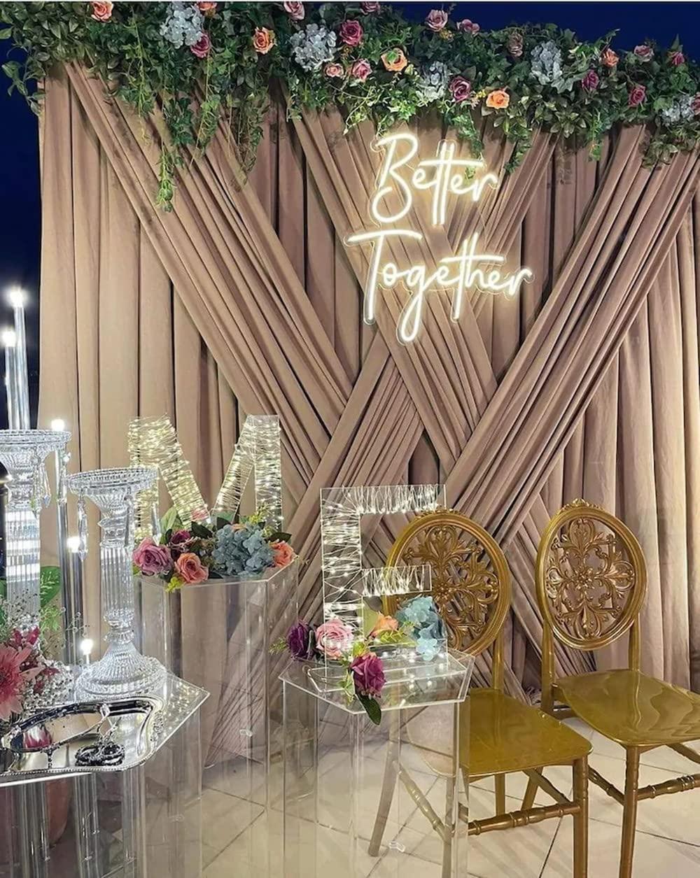 Better Together Neon Sign USB  - Lighting Decoration For Wedding review and price