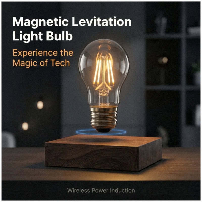 Magnetic Levitating Floating W - Unique Lighting Decor review and price