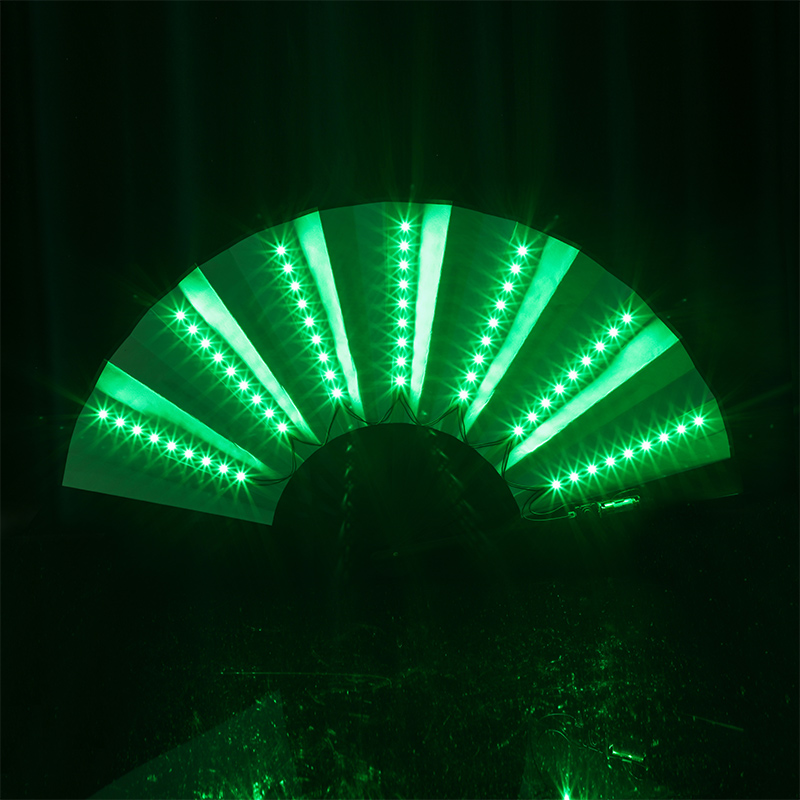 Folding Hand Fan With Led Ligh - Lighting Decor For Diwali review and price