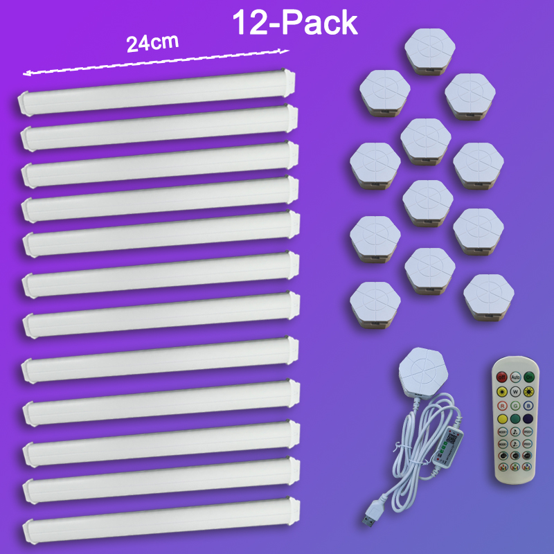 Smart RGB Wall Lamp, Bluetooth - Led Lighting Wall Decor review and price