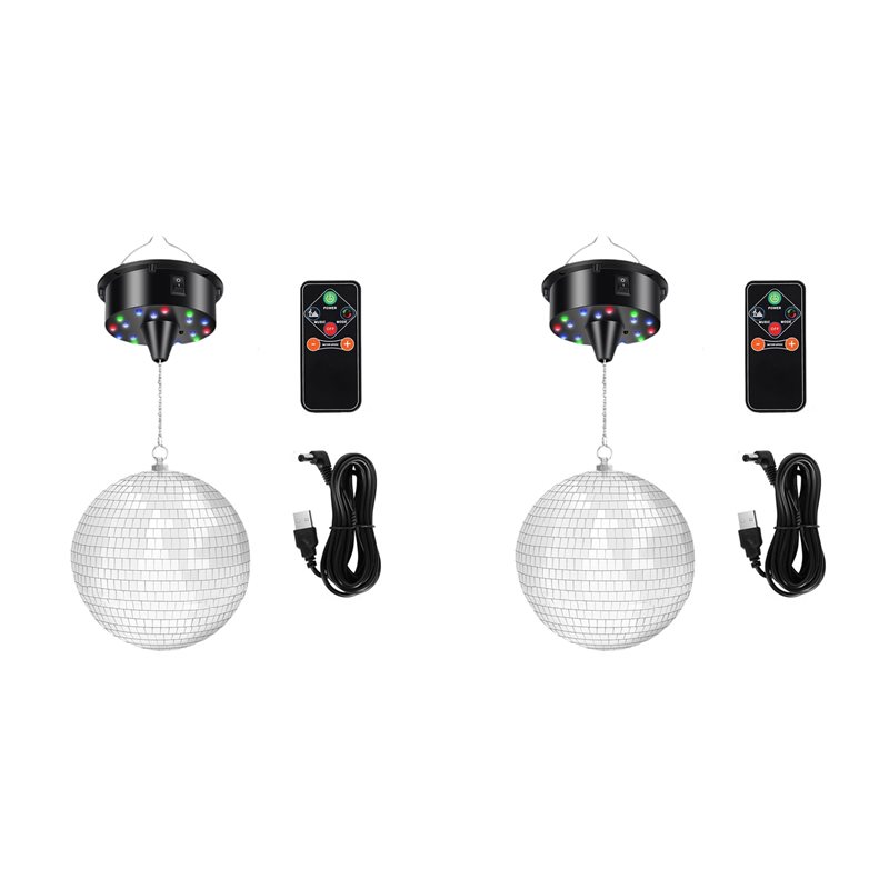 AT41 2 Set 7.8 Inch Hanging Di - Disco Ball Mirror review and price