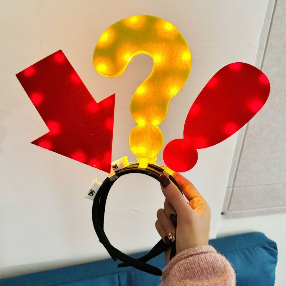 with LED Arrow Light Headband  - Unique Lighting Decor review and price