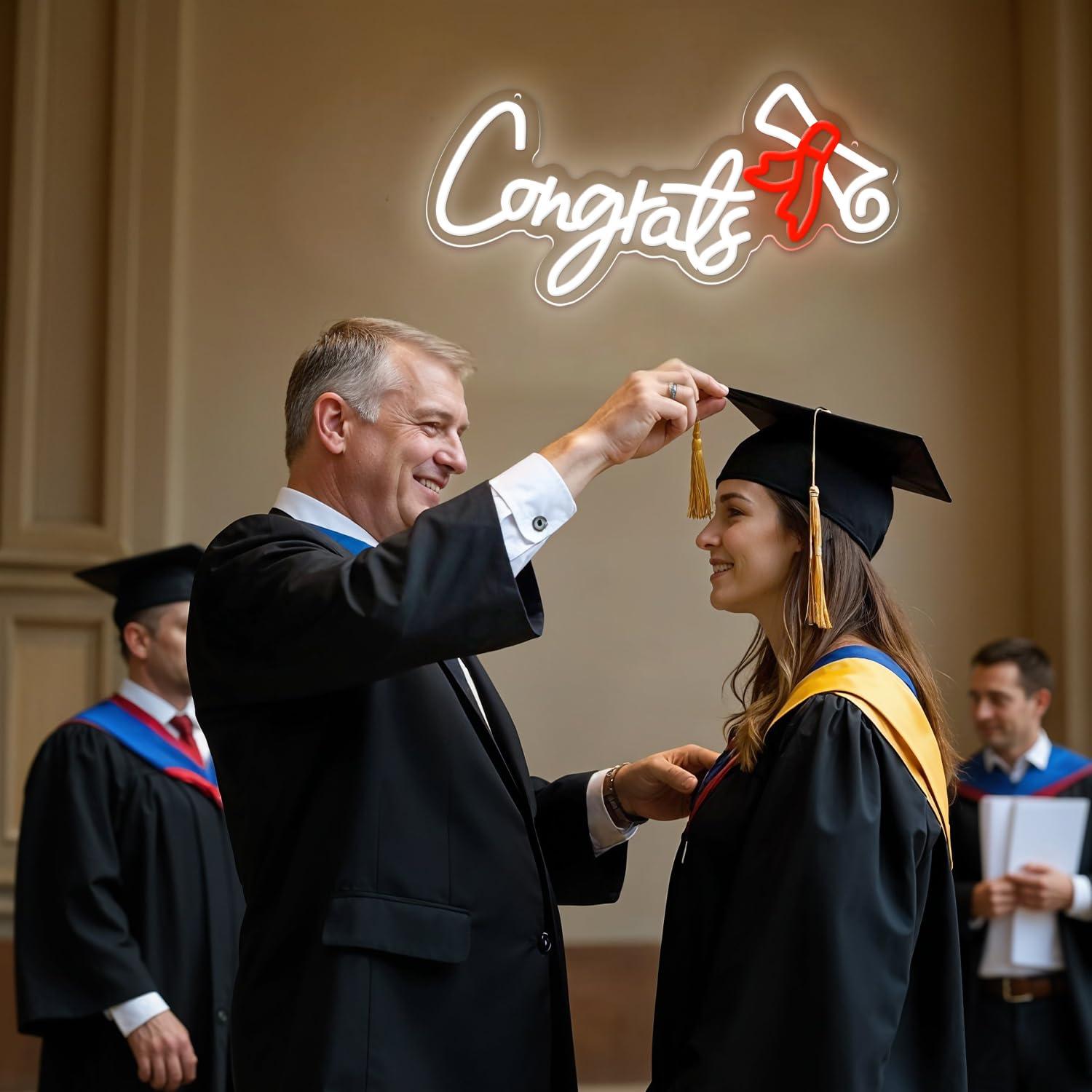 Congrats Graduation Neon Sign  - Led Lighting Wall Decor review and price