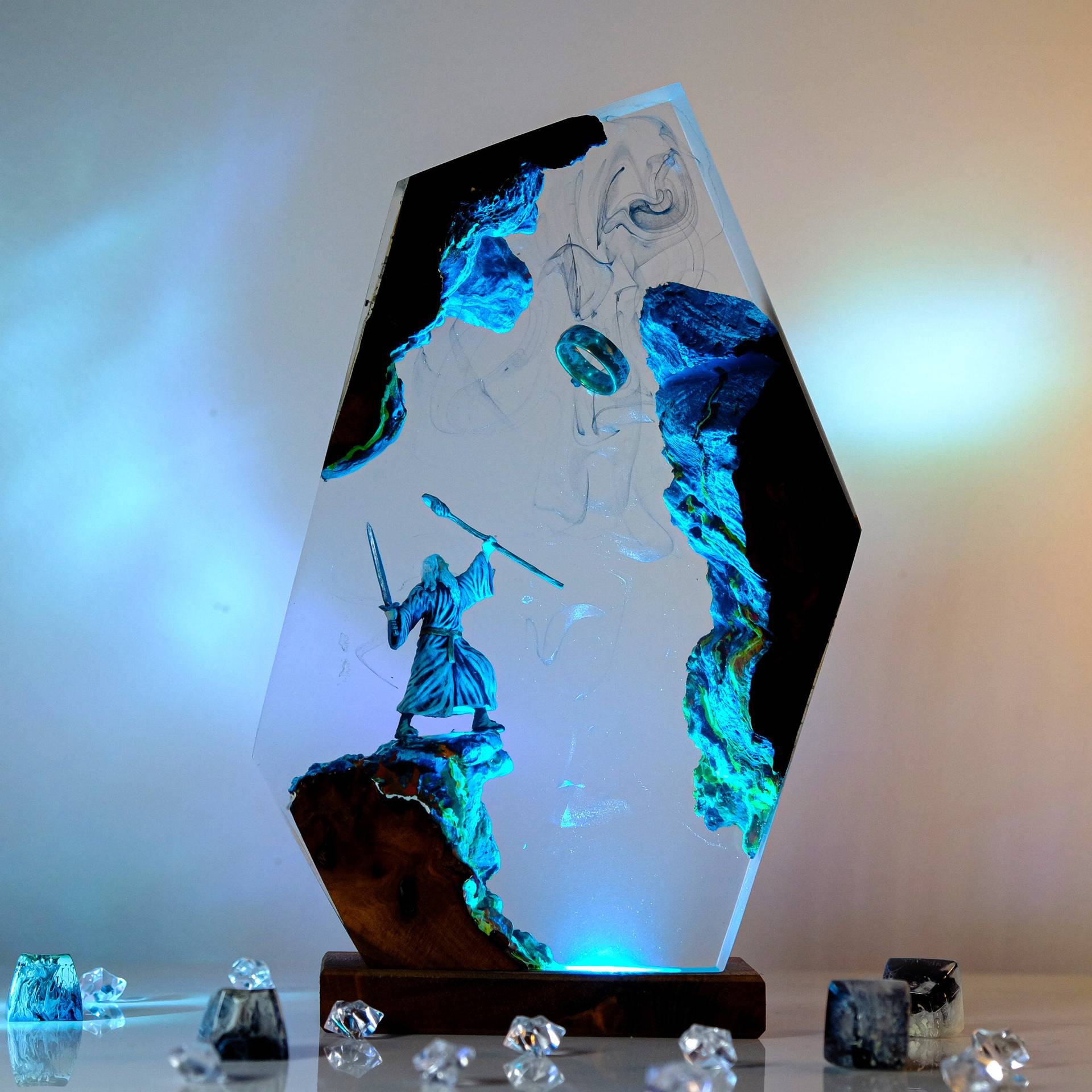 Movie Scence Figure Table Resi - Lighting Decoration For Wedding review and price