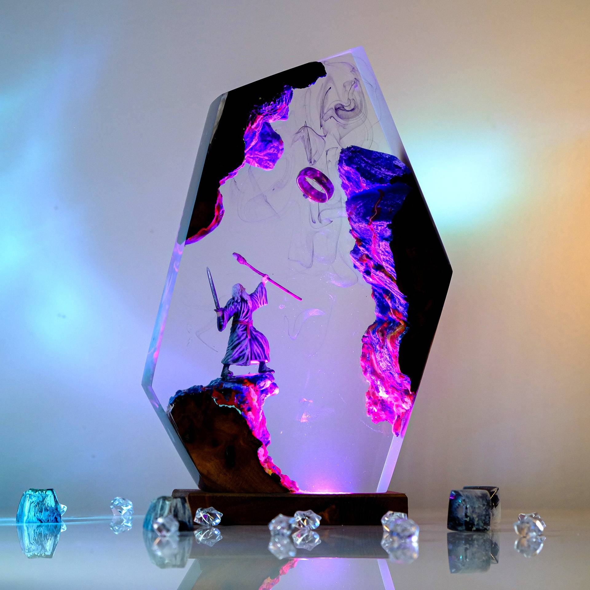 Movie Scence Figure Table Resi - Lighting Decoration For Wedding review and price