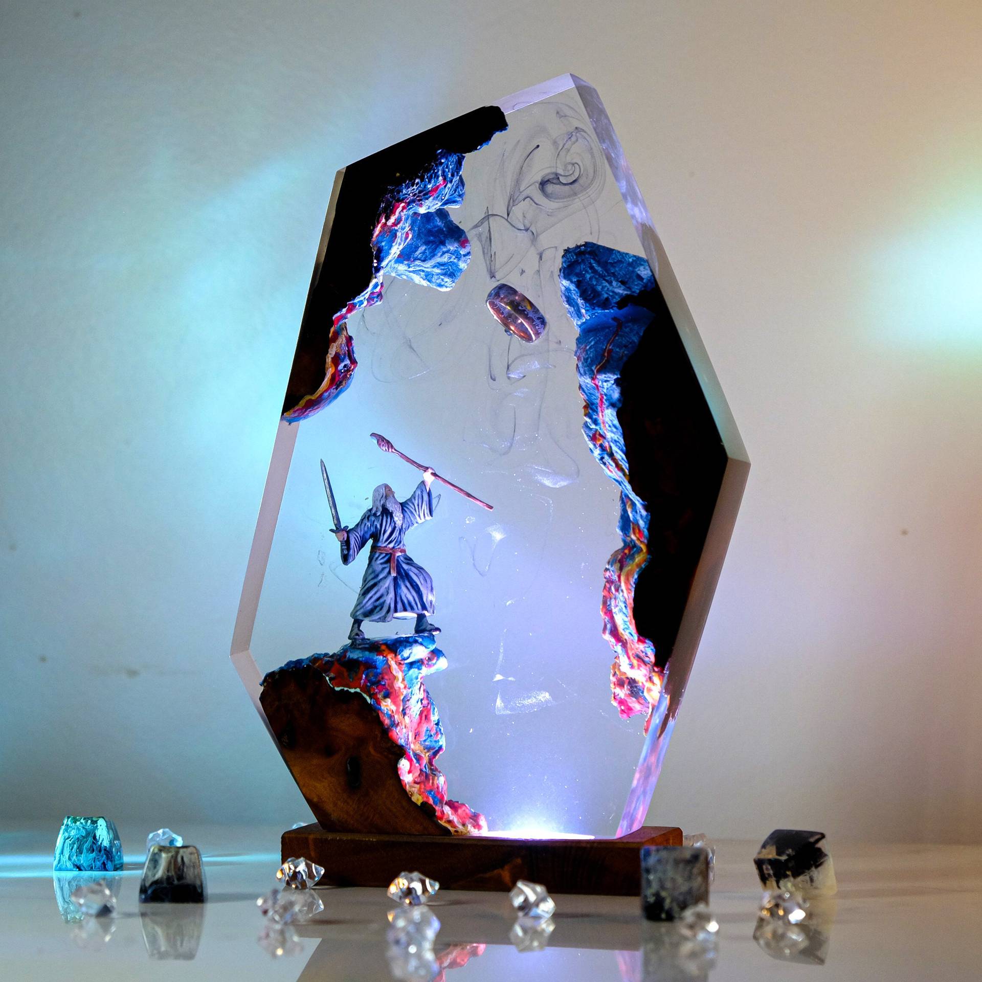Movie Scence Figure Table Resi - Lighting Decoration For Wedding review and price