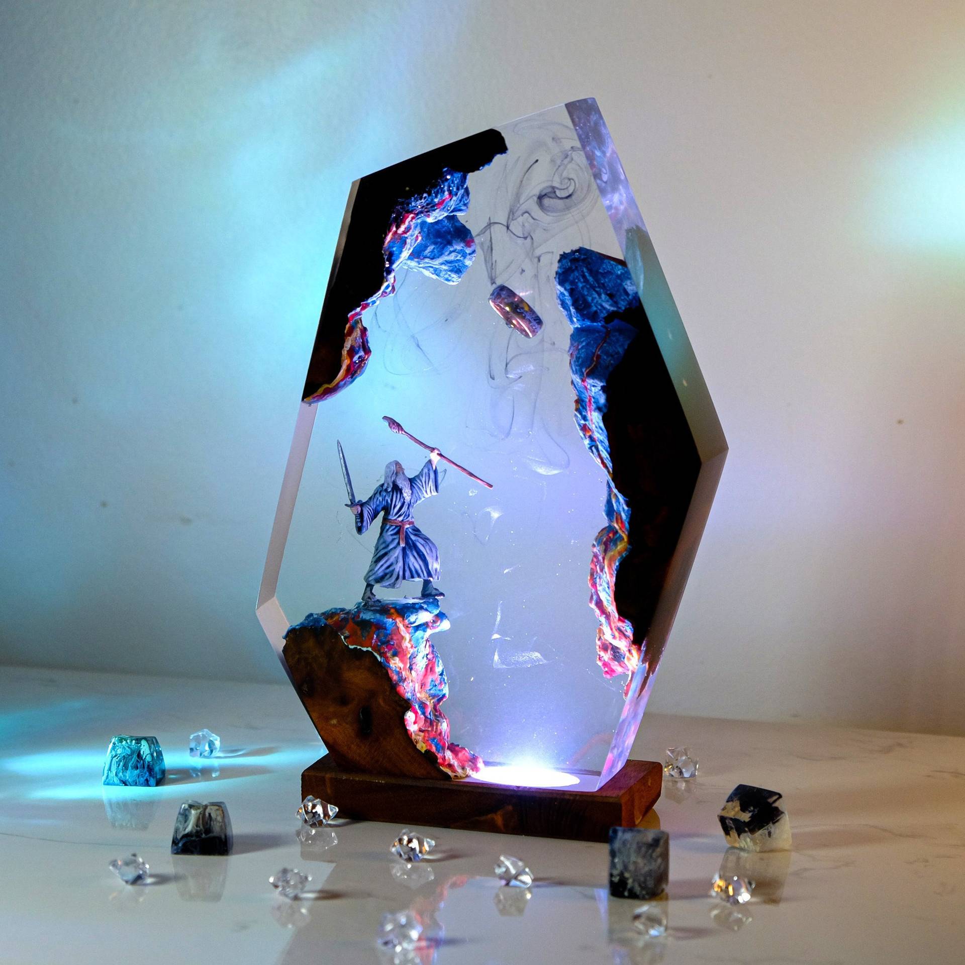 Movie Scence Figure Table Resi - Lighting Decoration For Wedding review and price