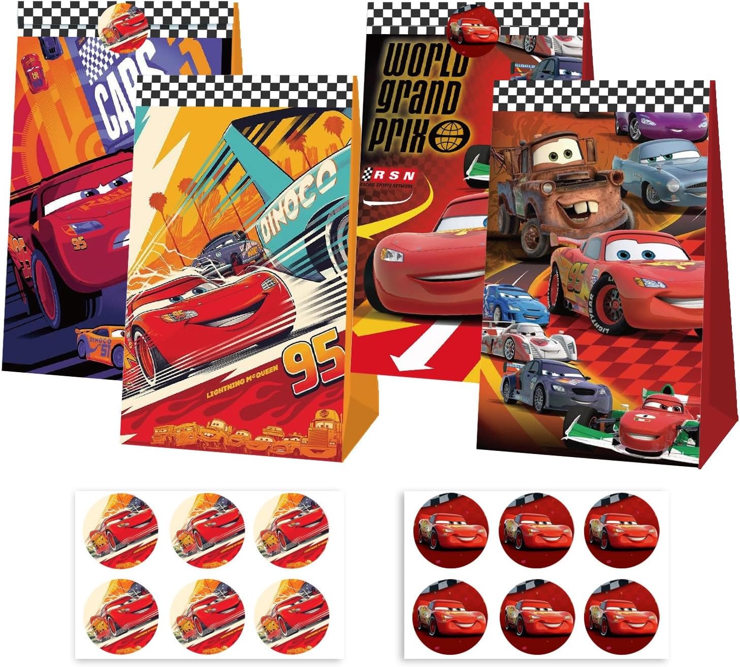 Cute Cars Party Favor Gift Bag - Lighting Mcqueen Decor review and price