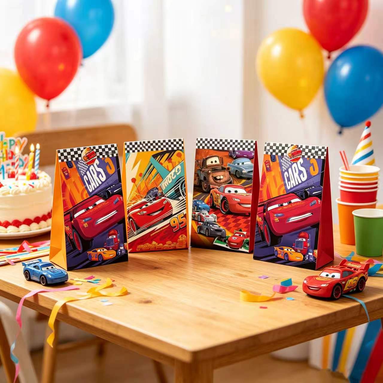 Cute Cars Party Favor Gift Bag - Lighting Mcqueen Decor review and price