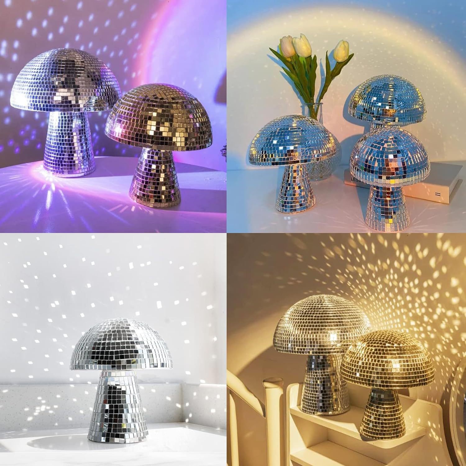 Mushroom Disco Ball Mirrored G - Disco Ball Mirror review and price