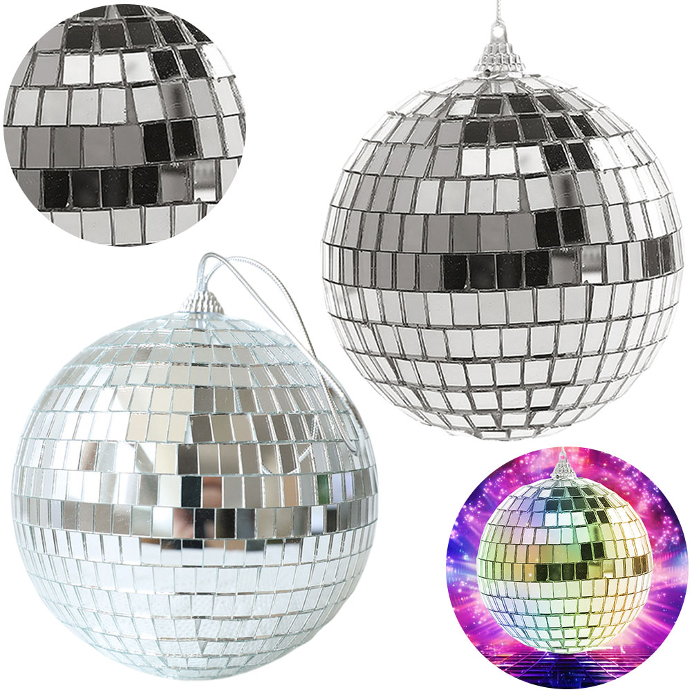 6pcs 4/6/10cm Mirror Disco Bal - Disco Ball Mirror review and price