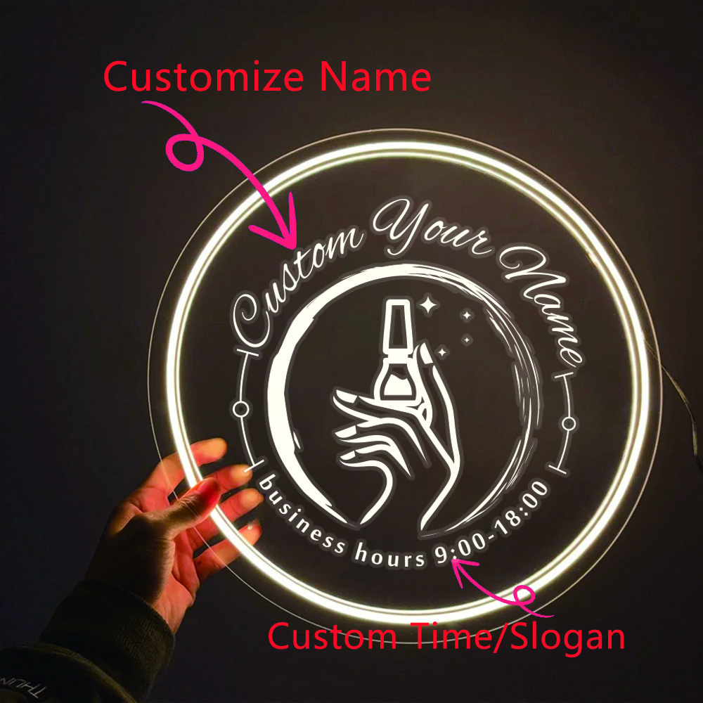 1PC Round Shape Nail Art Theme - Lighting Decoration For Wedding review and price
