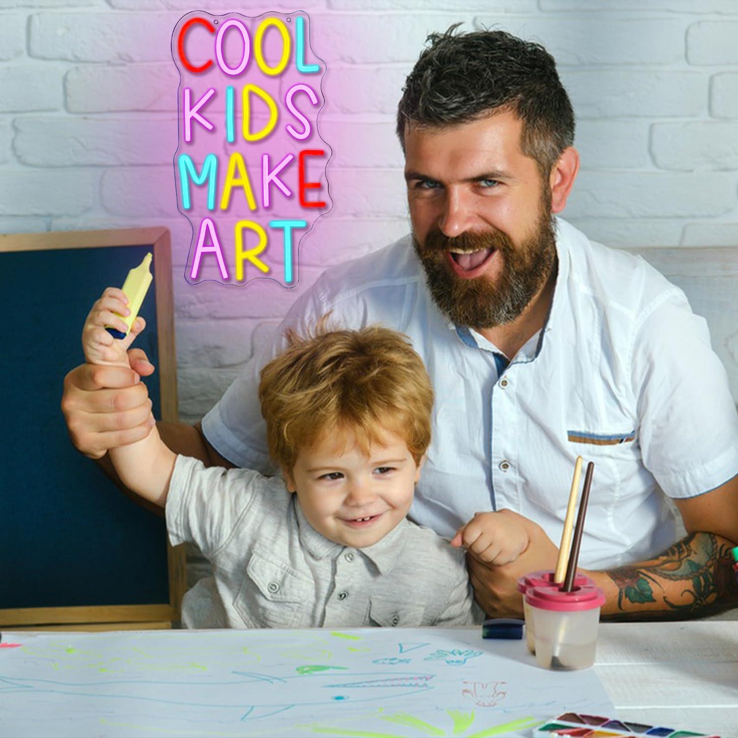 Cool Kids Make Art Neon Sign U - Led Lighting Wall Decor review and price